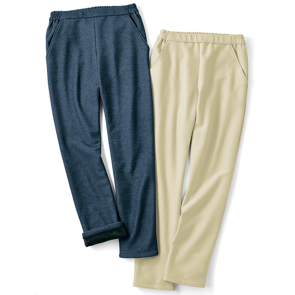 裏ボアふかふかストレッチパンツ