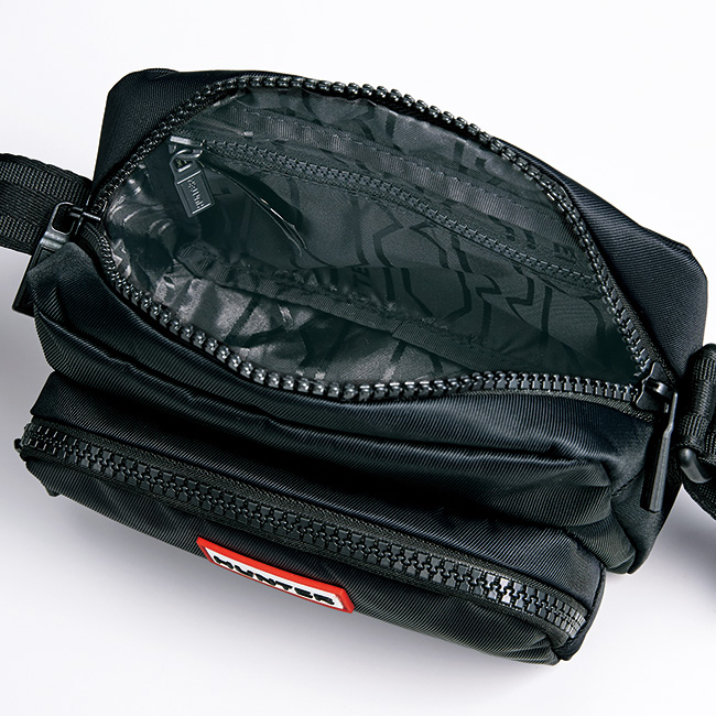 撥水･ナイロン2クロスボディバッグ