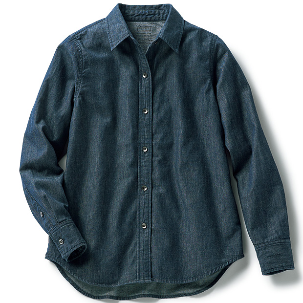 コンパクトシルエット･デニムシャツ