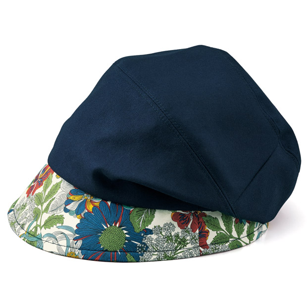 リバティプリント生地で作ったクロッシェ