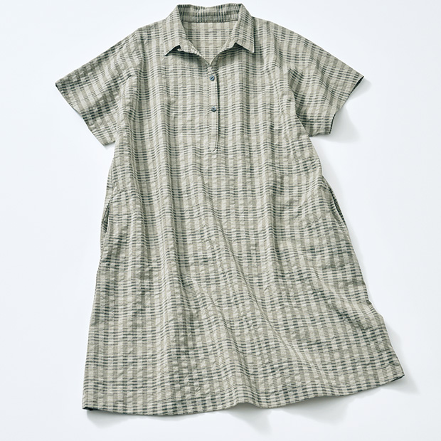 琵琶の葦布／ビッグシャツ