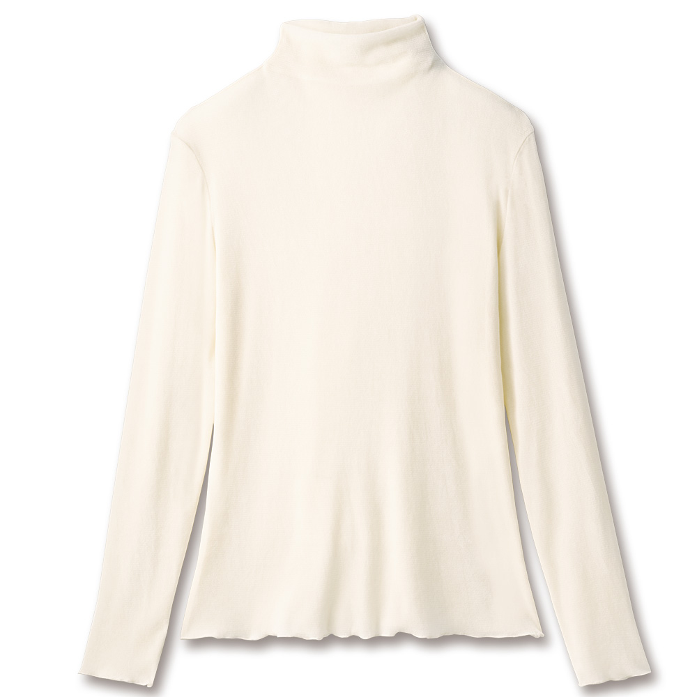 ウォッシャブルフロッキーチュールプルオーバー