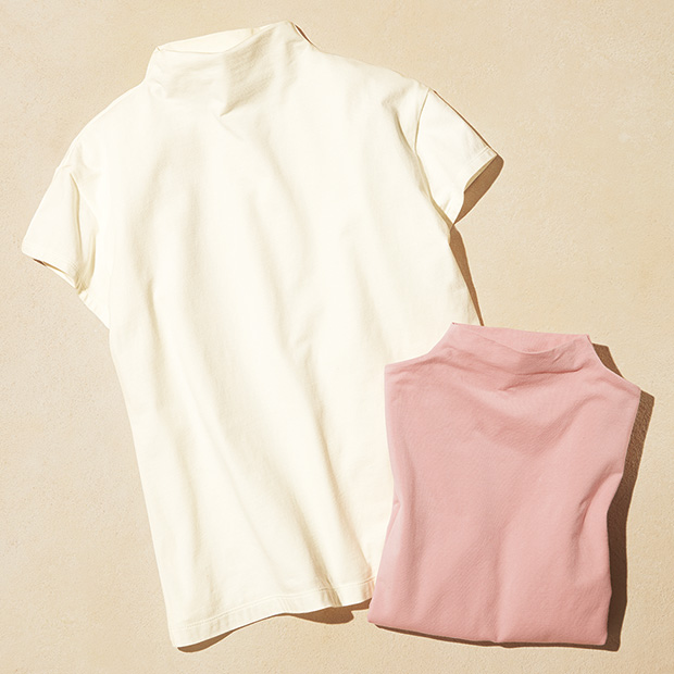 UVカット･ハイネックプルオーバー