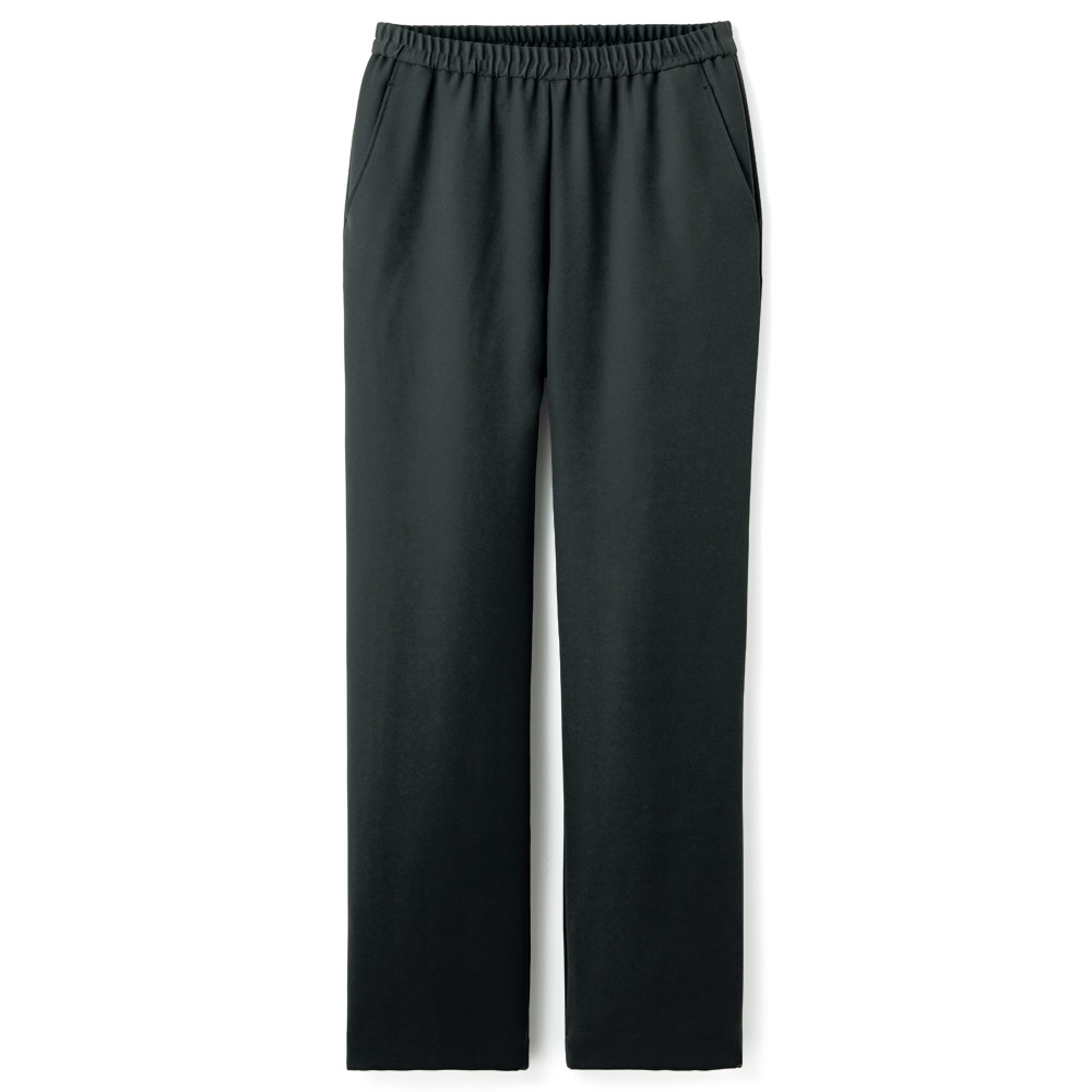 バックサテン総ゴムパンツ