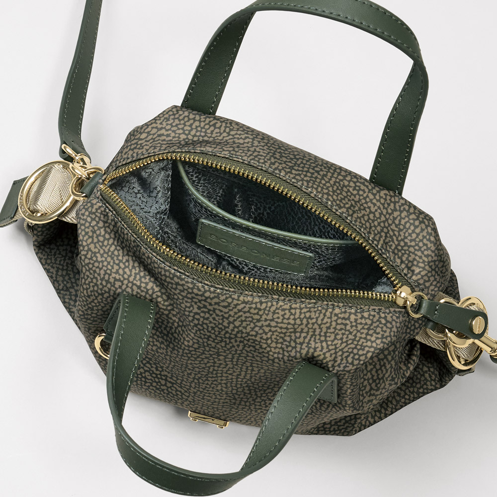 うずら目模様のショルダーバッグ