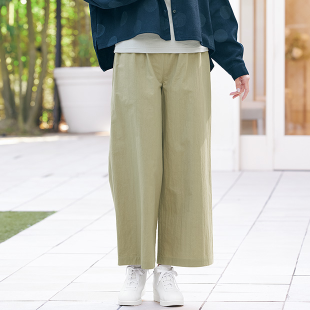 織姫炊きワイドパンツ