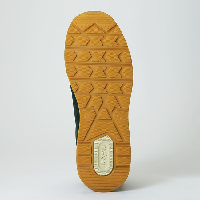 3E･サイドファスナースウェードスニーカー