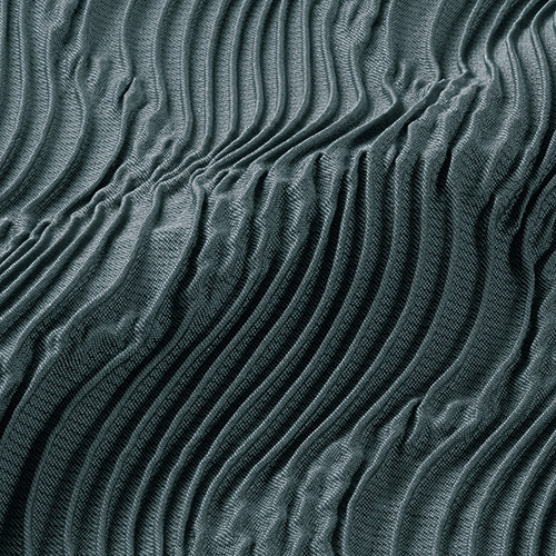 波柄ジャカードロングベスト