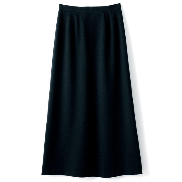 定番ロングセミフレアースカート