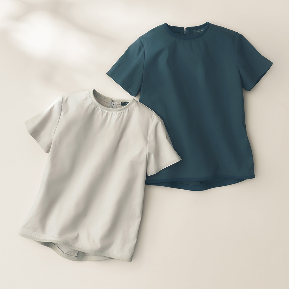 コットン混プルオーバー