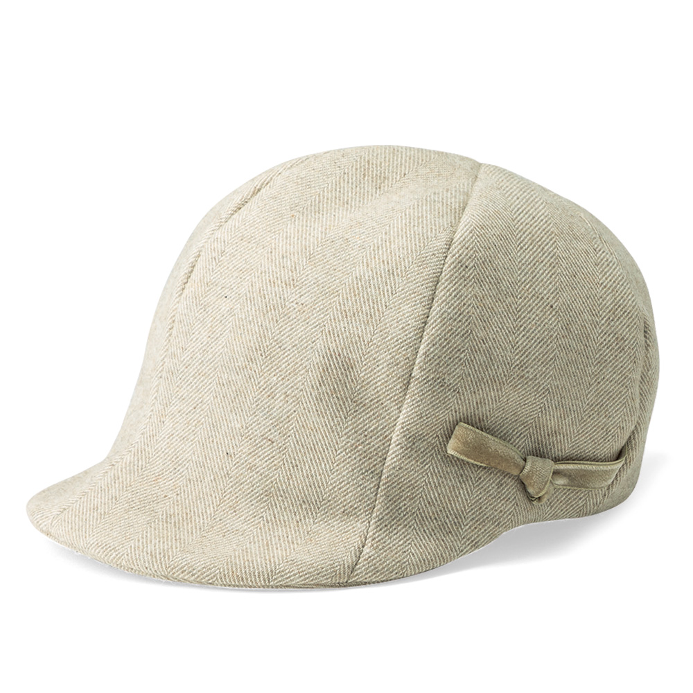 コットンウール混キャスケット