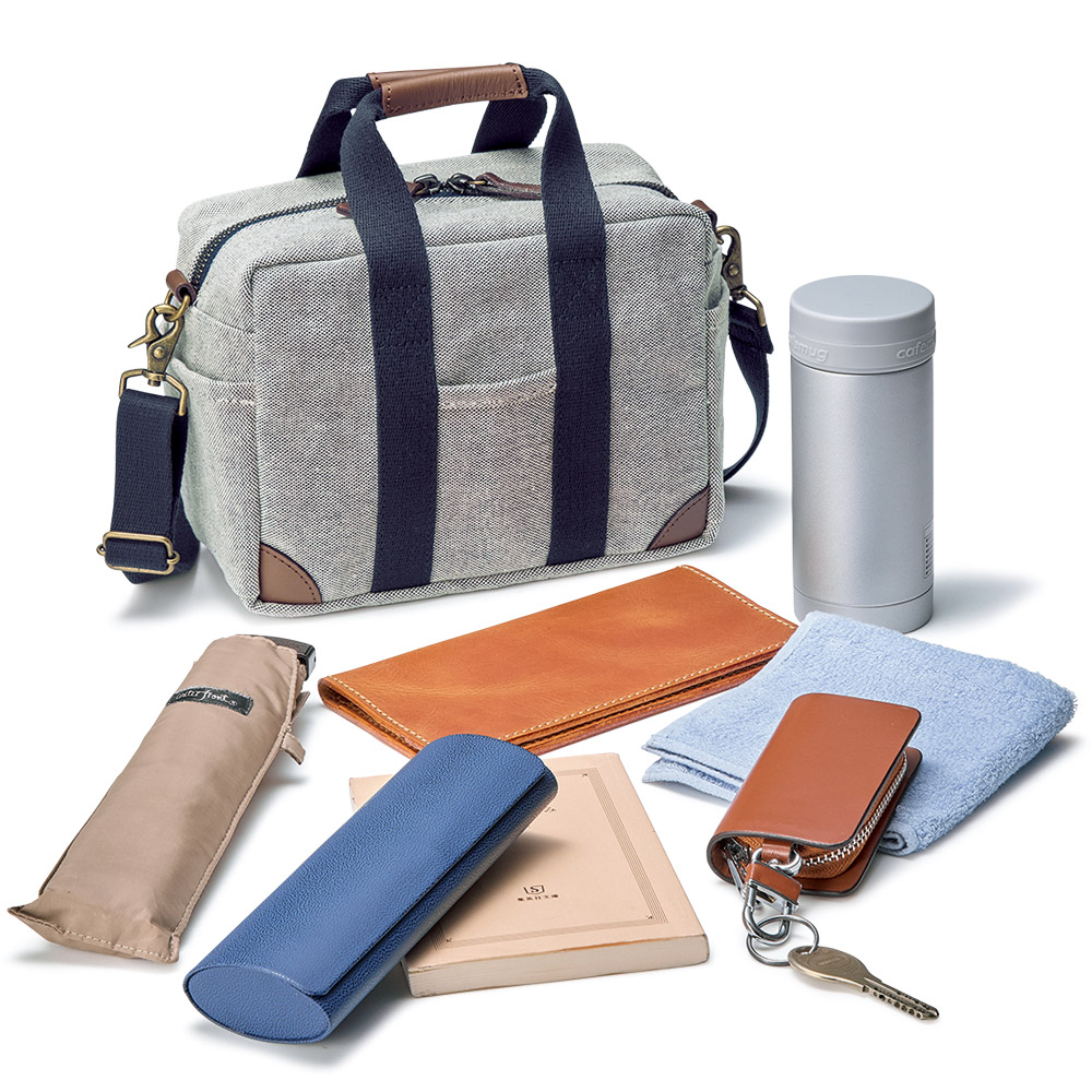 8号シャンブレー帆布･極小ボックストート