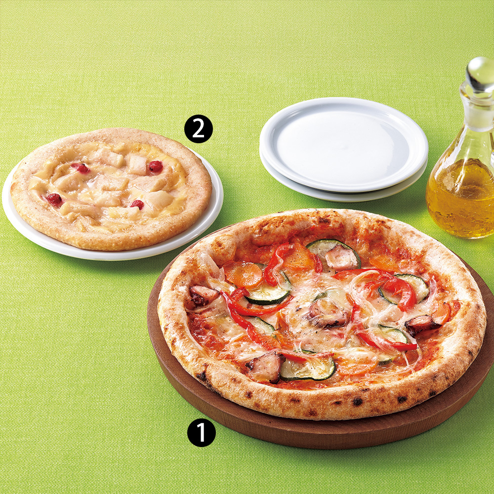 瀬戸内 旬のごちそうピザ 6回頒布会