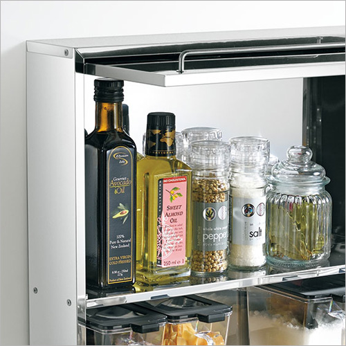 ステンレススパイスストッカー／2段