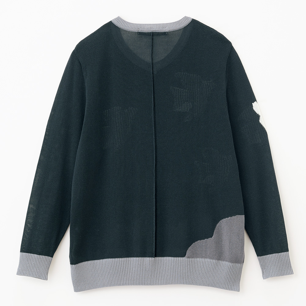 七分袖カーディガン