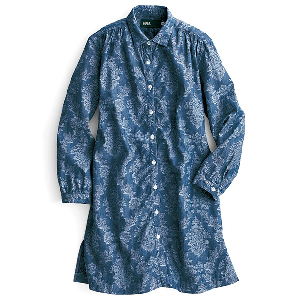 ジャカードロングシャツ／限定モデル