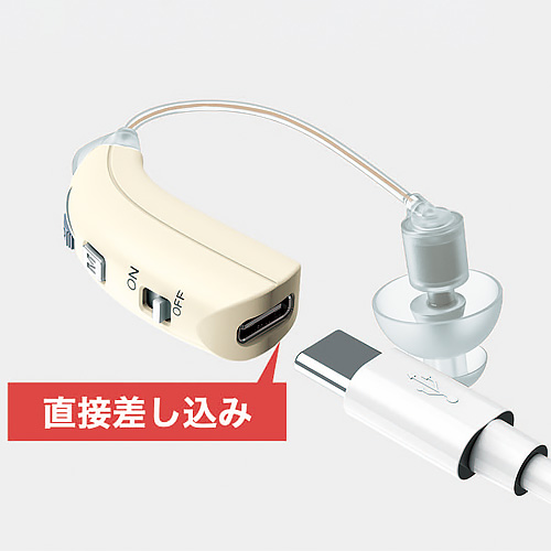 耳掛け型集音器