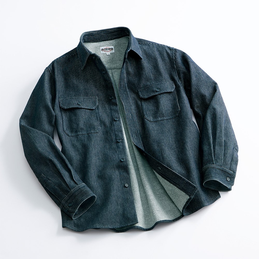 裏起毛ピケ･オーバーシャツ