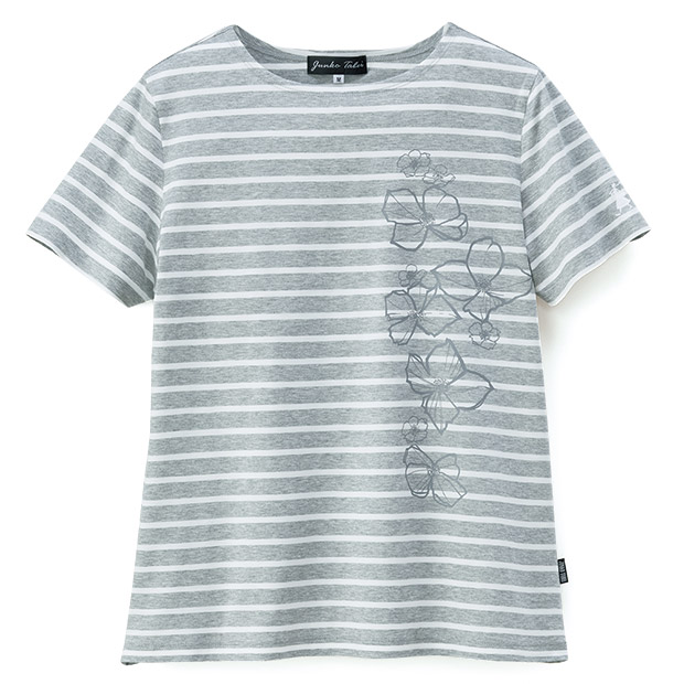 パネルプリント半袖Tシャツ