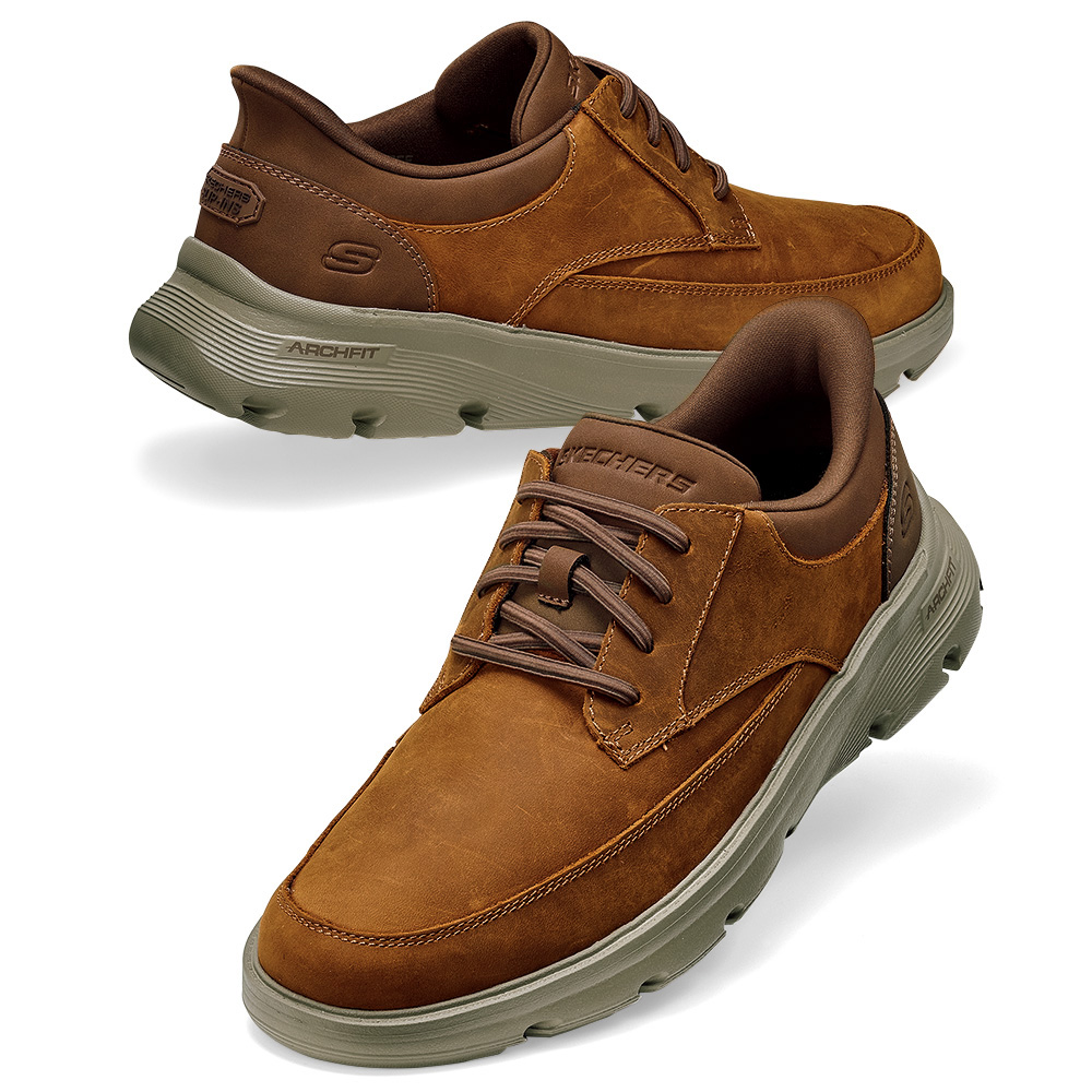 スリップインズ・歩きやすいレザースニーカー