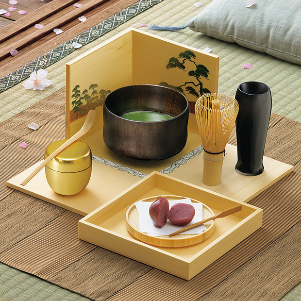 コンパクトお点前セット「喫茶箱」
