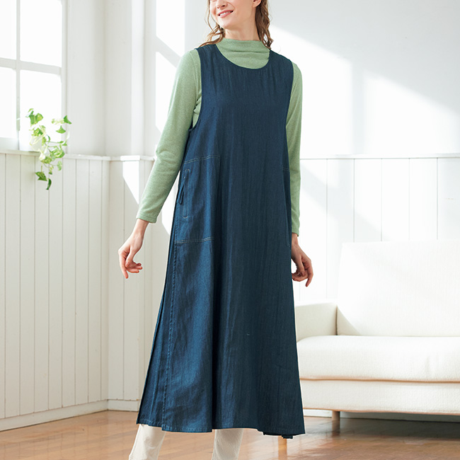 ウール混ソリストヒートプルオーバー