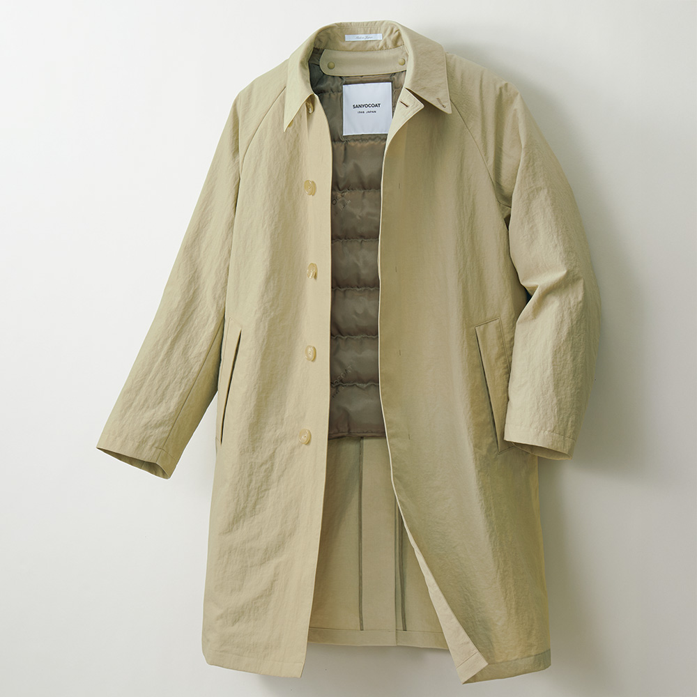 青森ダウンライナー付き･アンブレラコート