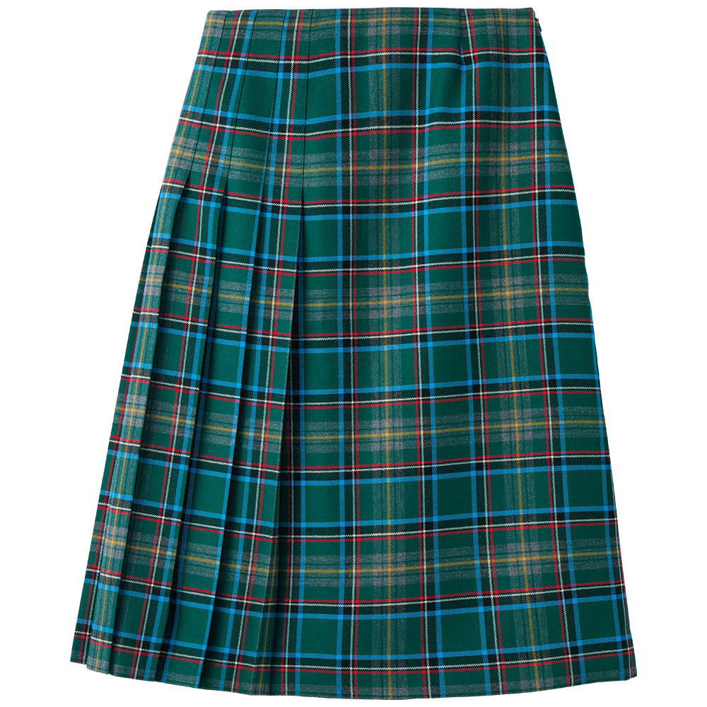 プリーツ使いスカート