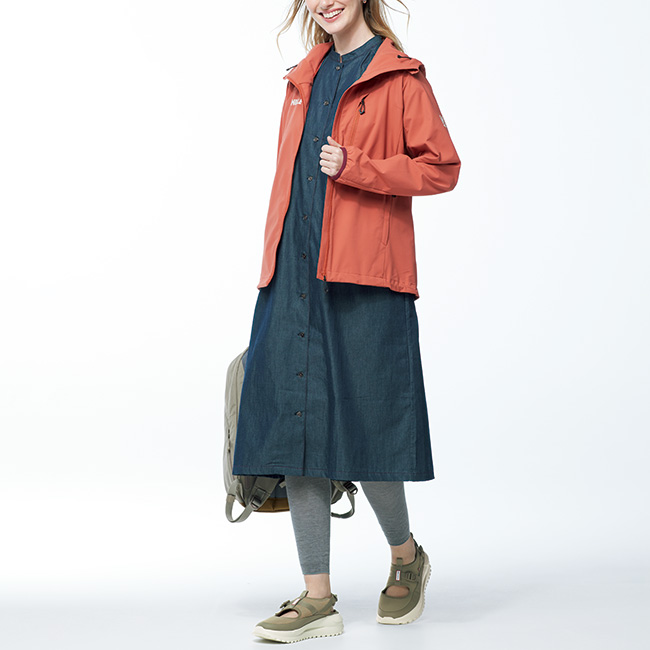 軽やかデニムワンピース