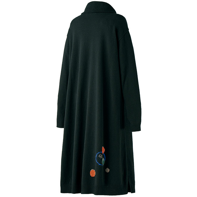 インターシャワンピース