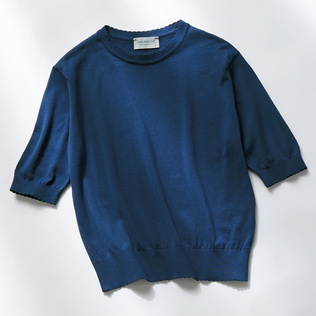 スカラッププルオーバー／当社限定カラー