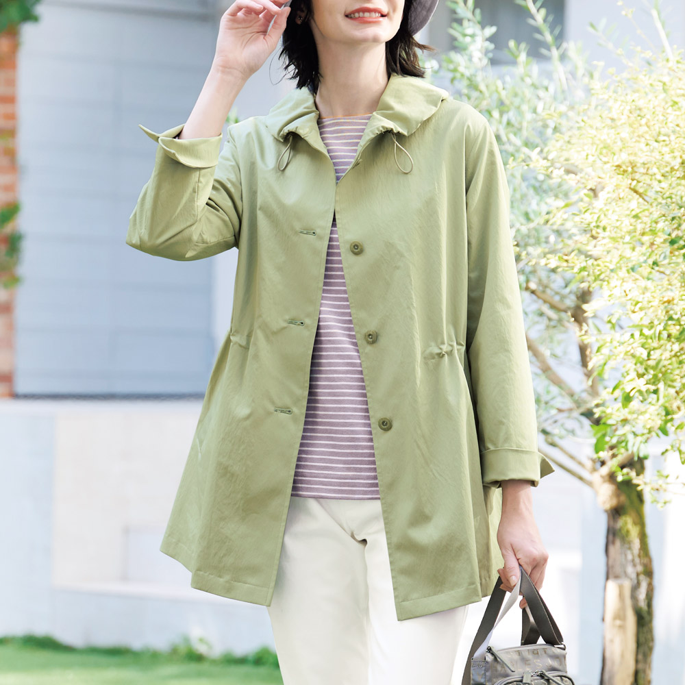 機能が嬉しいショートコート