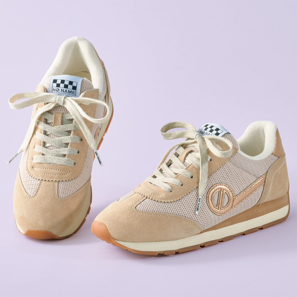 スウェードコンビ･ハイソールスニーカー／CITY RUN