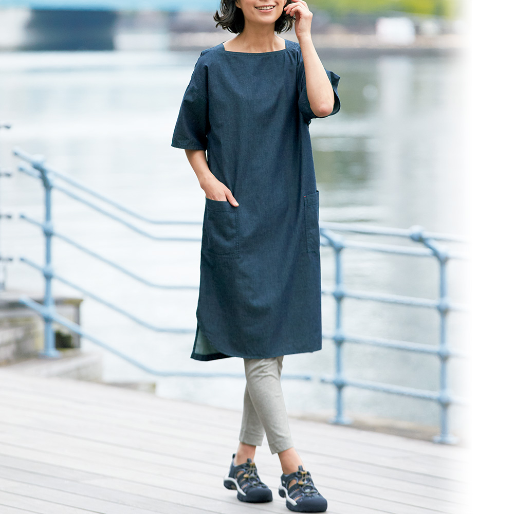 トゥータッチ ボートネックワンピース ライトアップオンラインストア