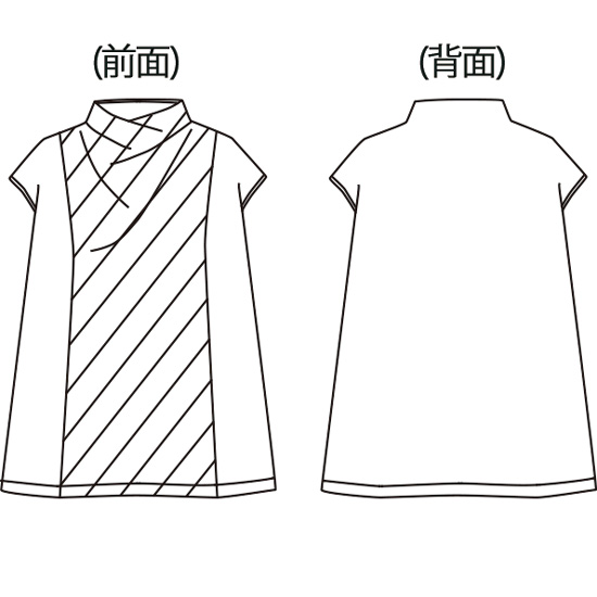 パイルジャカード使いあったか軽やかベスト