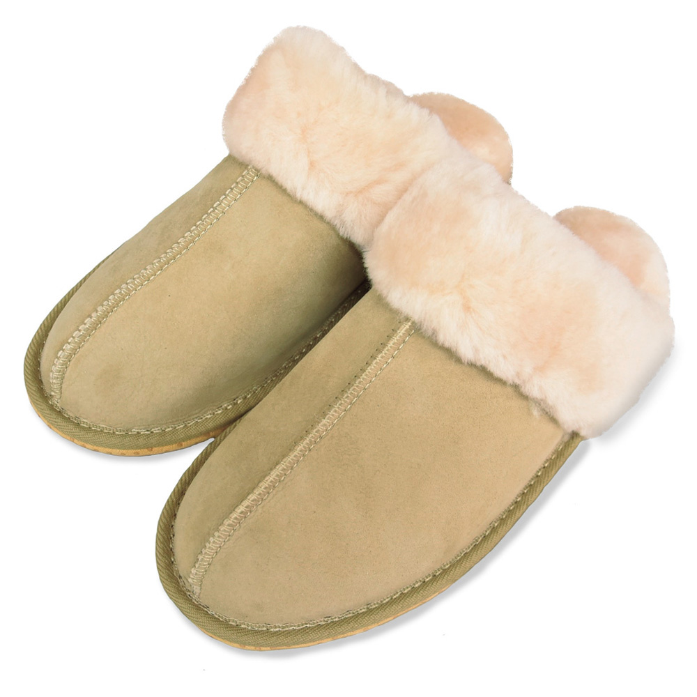 ダブルフェイスムートンスリッパ2足セット
