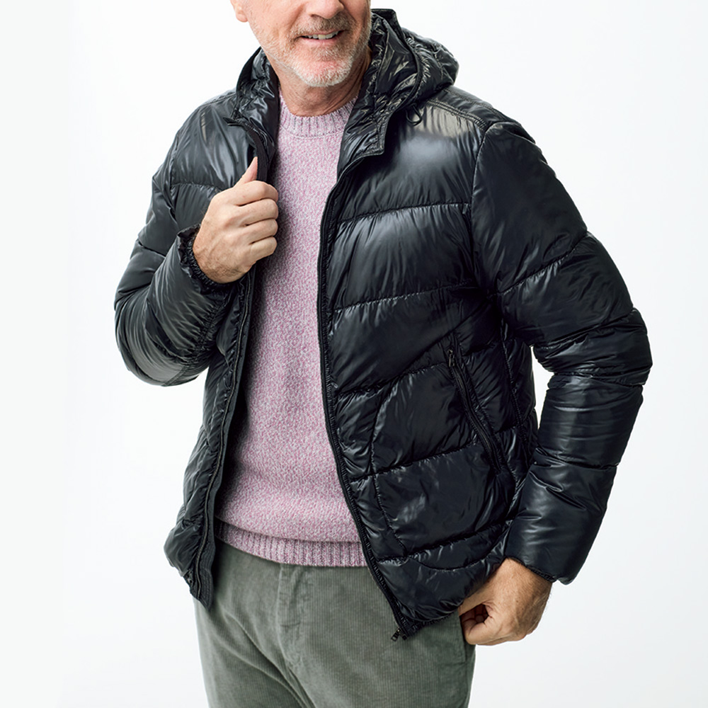 5ゲージ・ウールカシミヤメランジセーター