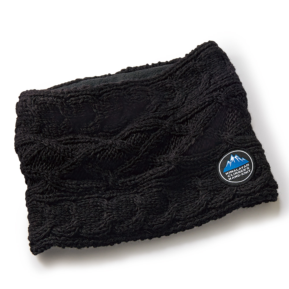 手編みネックウォーマー