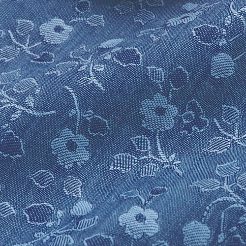 ジャカード･ラウンドカラーシャツ