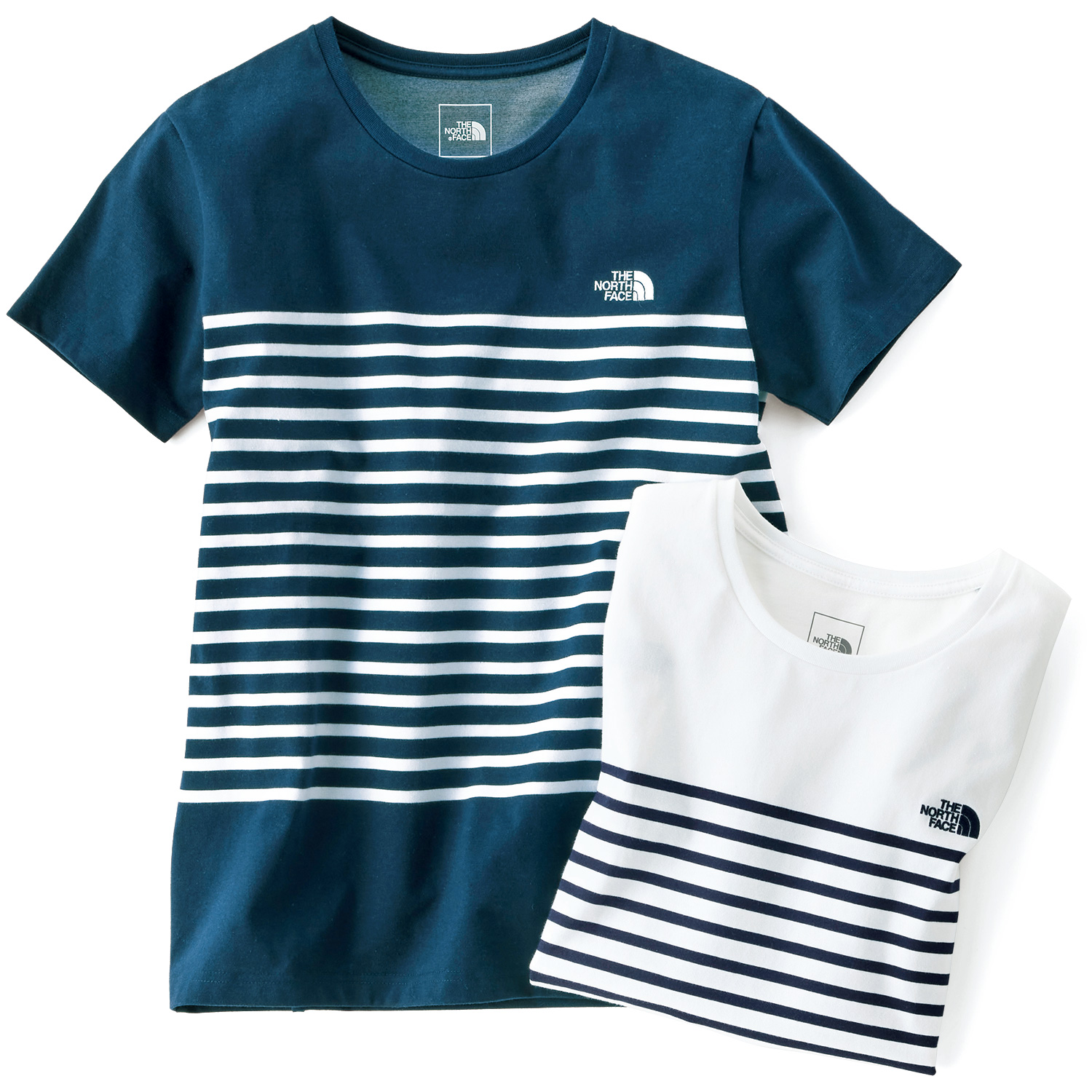ノースフェイス/ボーダーTシャツ