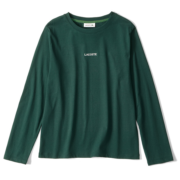 ワンポイント刺しゅうプルオーバー