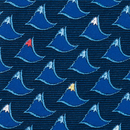 多色織り特別記念ネクタイ／祝い富士