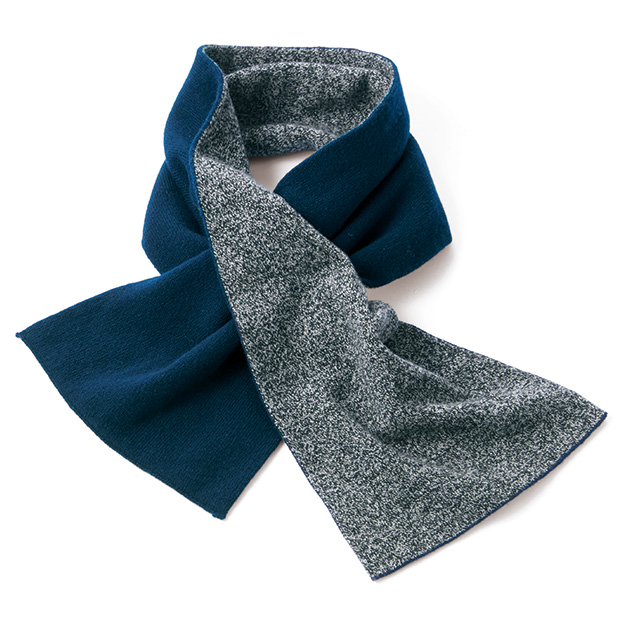 リバーシブルミニマフラー