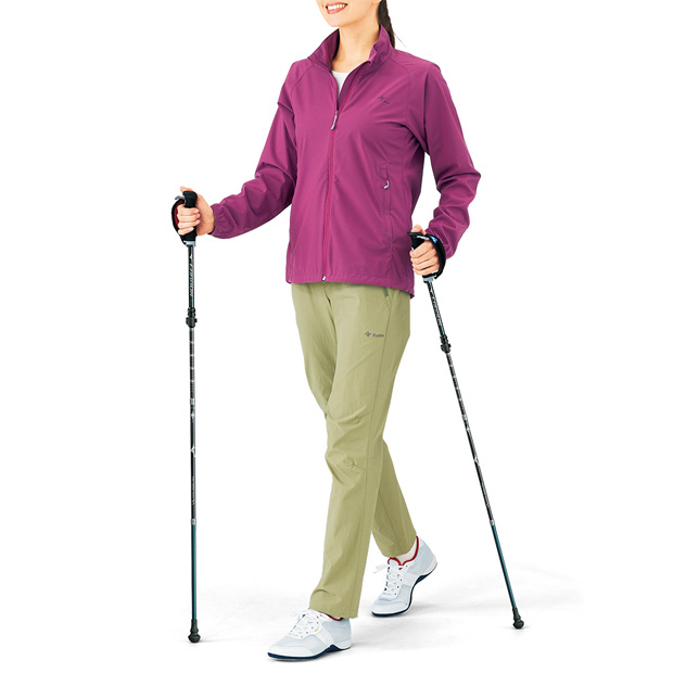 折りたたみ式カーボンウォーキング用ポール