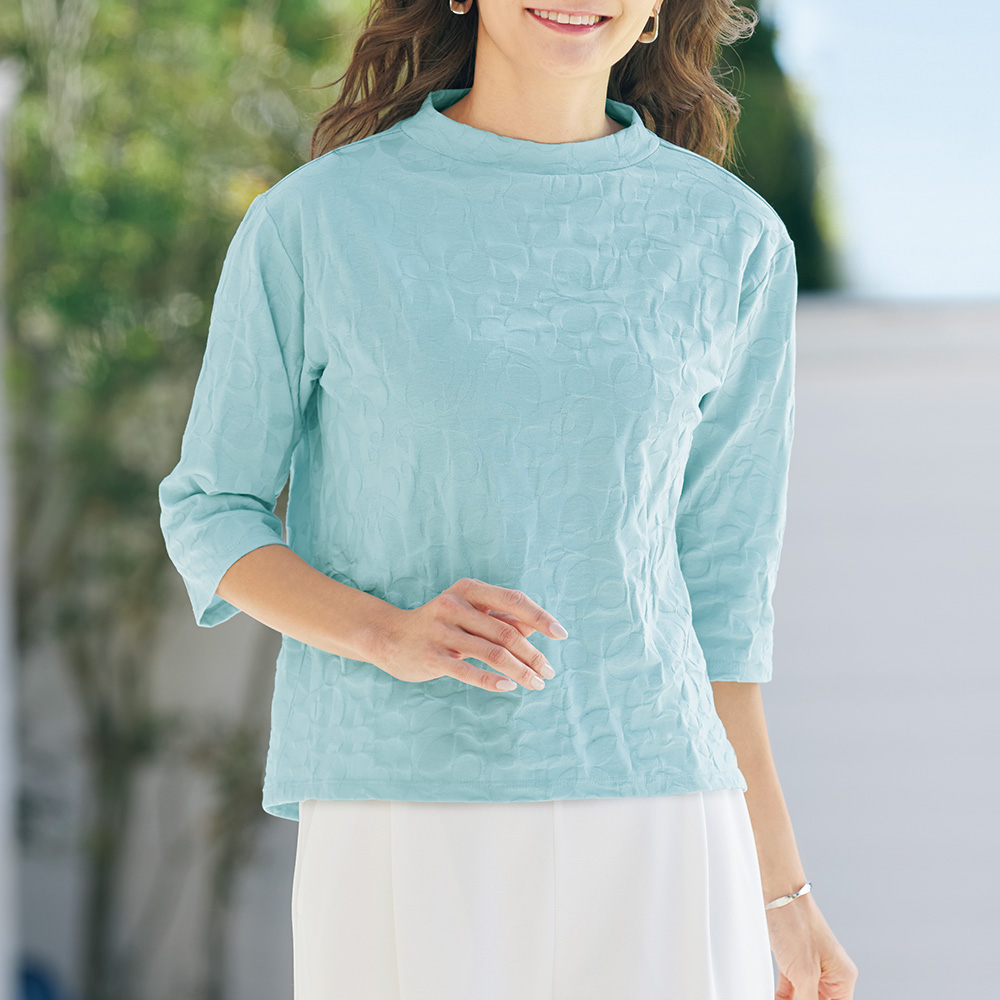 リンクスジャカードプルオーバー／2色セット