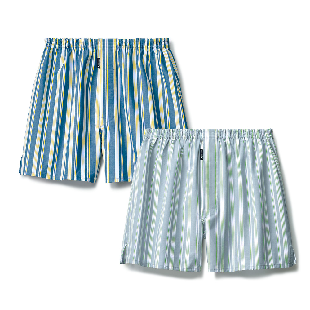 ストライプトランクス／2色セット