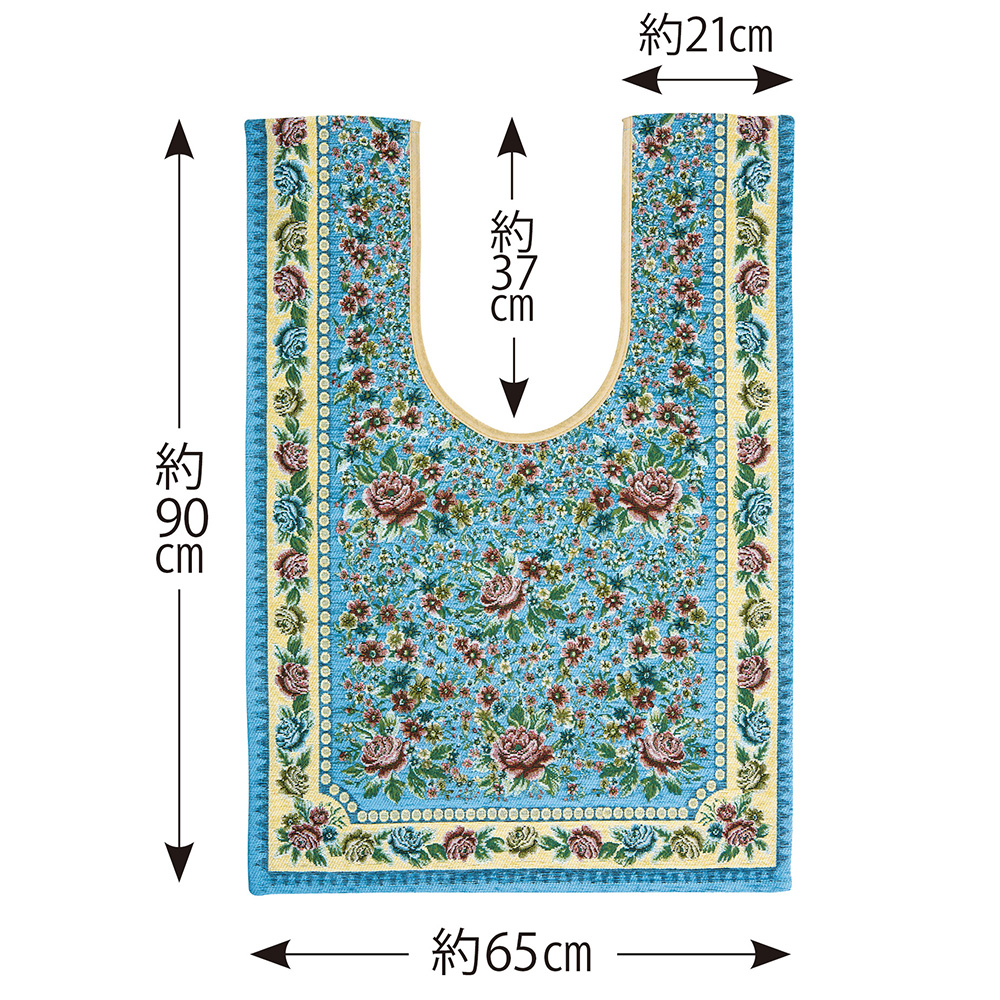 イタリア製トイレマット