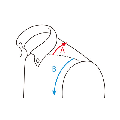 吸汗速乾･アイビーストライプ長袖シャツ