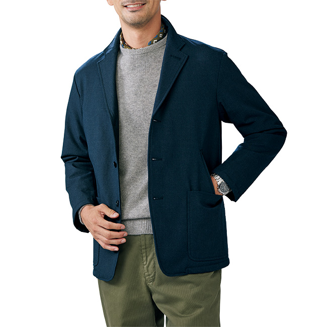 中わたスマートストレッチジャケット