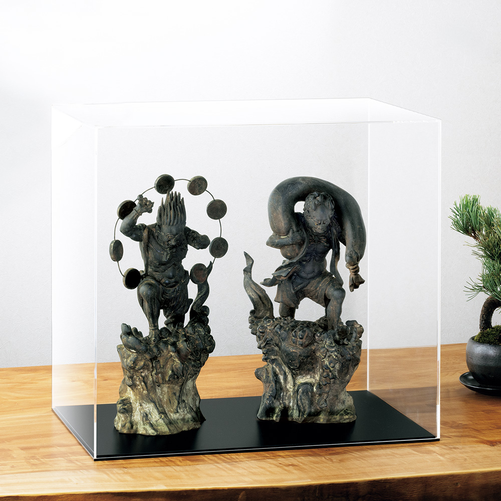 篁千礼彩色「風神雷神像」